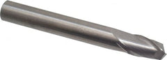 Onsrud - 1/4" Cutting Diam x 3/8" Length of Cut, 2 Flute, Upcut Spiral Router Bit - Uncoated, Right Hand Cut, Solid Carbide, 2" OAL x 1/4" Shank Diam, Bottom-Surfacing, 30° Helix Angle - A1 Tooling