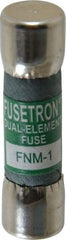 Cooper Bussmann - 250 VAC, 1 Amp, Time Delay General Purpose Fuse - Fuse Holder Mount, 1-1/2" OAL, 10 at 125 V kA Rating, 13/32" Diam - A1 Tooling