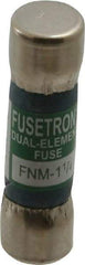 Cooper Bussmann - 250 VAC, 1.25 Amp, Time Delay General Purpose Fuse - Fuse Holder Mount, 1-1/2" OAL, 10 at 125 V kA Rating, 13/32" Diam - A1 Tooling