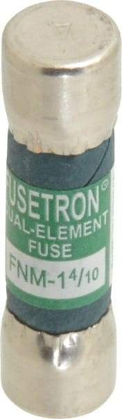 Cooper Bussmann - 250 VAC, 1.4 Amp, Time Delay General Purpose Fuse - Fuse Holder Mount, 1-1/2" OAL, 10 at 125 V kA Rating, 13/32" Diam - A1 Tooling