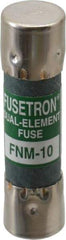 Cooper Bussmann - 250 VAC, 10 Amp, Time Delay General Purpose Fuse - Fuse Holder Mount, 1-1/2" OAL, 10 at 125 V kA Rating, 13/32" Diam - A1 Tooling