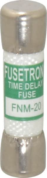 Cooper Bussmann - 250 VAC, 20 Amp, Time Delay General Purpose Fuse - Fuse Holder Mount, 1-1/2" OAL, 10 at AC kA Rating, 13/32" Diam - A1 Tooling