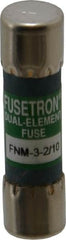 Cooper Bussmann - 250 VAC, 3.2 Amp, Time Delay General Purpose Fuse - Fuse Holder Mount, 1-1/2" OAL, 10 at 125 V kA Rating, 13/32" Diam - A1 Tooling