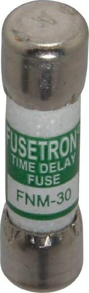 Cooper Bussmann - 250 VAC, 30 Amp, Time Delay General Purpose Fuse - Fuse Holder Mount, 1-1/2" OAL, 10 at AC kA Rating, 13/32" Diam - A1 Tooling