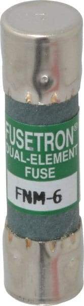 Cooper Bussmann - 250 VAC, 6 Amp, Time Delay General Purpose Fuse - Fuse Holder Mount, 1-1/2" OAL, 10 at 125 V kA Rating, 13/32" Diam - A1 Tooling