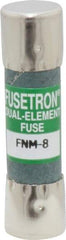 Cooper Bussmann - 250 VAC, 8 Amp, Time Delay General Purpose Fuse - Fuse Holder Mount, 1-1/2" OAL, 10 at 125 V kA Rating, 13/32" Diam - A1 Tooling