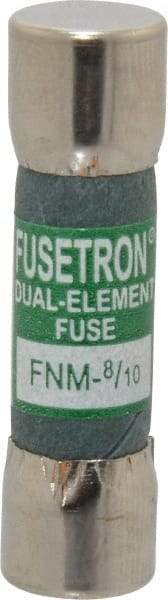 Cooper Bussmann - 250 VAC, 0.8 Amp, Time Delay General Purpose Fuse - Fuse Holder Mount, 1-1/2" OAL, 10 at 125 V kA Rating, 13/32" Diam - A1 Tooling