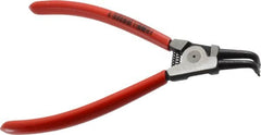 Knipex - External Retaining Ring Pliers - 6-3/4" OAL, Bent Nose - A1 Tooling