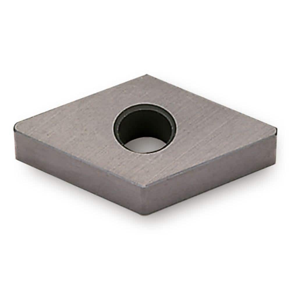 Turning Insert:  DNGA432 AB30,  Ceramic Al2O3 & TiCN Finish,  Neutral,  0.6100″ Long,  1/2″ Inscribed Circle,  0.0310″ Corner Radius,  55.0 &deg N/A Diamond,  Series  DNGA