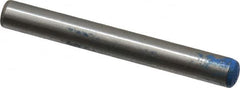 Metric Blue - 6mm Diam x 50mm Pin Length Alloy Steel Pull Out Dowel Pin - 1 Beveled & 1 Threaded End - A1 Tooling