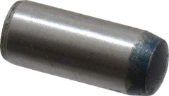 Metric Blue - 8mm Diam x 20mm Pin Length Alloy Steel Pull Out Dowel Pin - 1 Beveled & 1 Threaded End - A1 Tooling