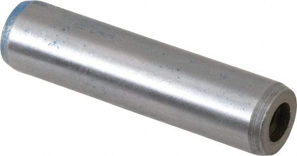 Metric Blue - 12mm Diam x 50mm Pin Length Alloy Steel Pull Out Dowel Pin - 1 Beveled & 1 Threaded End - A1 Tooling