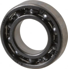 SKF - 10mm Bore Diam, 19mm OD, Open Thin Section Radial Ball Bearing - 5mm Wide, 1 Row, Round Bore, 132 Lb Static Capacity, 310 Lb Dynamic Capacity - A1 Tooling