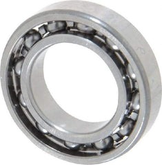 SKF - 12mm Bore Diam, 21mm OD, Open Thin Section Radial Ball Bearing - 5mm Wide, 1 Row, Round Bore, 151 Lb Static Capacity, 321 Lb Dynamic Capacity - A1 Tooling