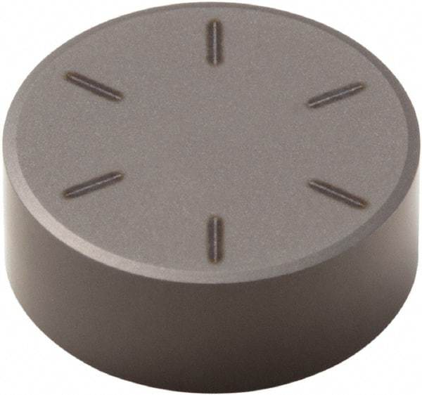 Seco - RNMN32 Grade CBN500 PCBN Turning Insert - Uncoated, Round, 3/8" Inscr Circle, 1/8" Thick - A1 Tooling