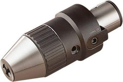 Seco - 0.99 to 12.98mm Capacity, Integral Shank Drill Chuck - Keyed, Modular Connection, 42.98mm Sleeve Diam - Exact Industrial Supply