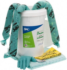 Brady SPC Sorbents - 6 Gal Capacity Hazardous Materials Spill Kit - 6.5 Gal Bucket - A1 Tooling