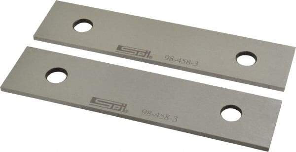 SPI - 6" Long x 1-3/8" High x 1/8" Thick, Steel Parallel - Sold as Matched Pair - A1 Tooling