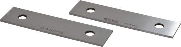 SPI - 6" Long x 1-1/2" High x 1/8" Thick, Steel Parallel - Sold as Matched Pair - A1 Tooling