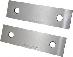 SPI - 6" Long x 1-5/8" High x 1/8" Thick, Steel Parallel - Sold as Matched Pair - A1 Tooling