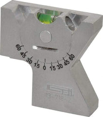 SPI - Machine Set-Up Gage Levels Minimum Adjustable Angle: 0.00 Maximum Adjustable Angle: 360.00 - A1 Tooling