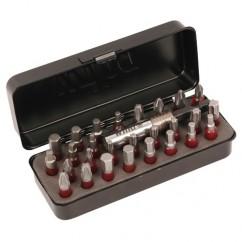 28PC SQ/TX/HEX IMPACT BIT SET - A1 Tooling