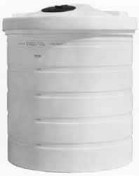 Made in USA - 100 Gallon Tapered Cylinder Linear Polyethylene Double Wall Tank - 39" High x 35" Diam - A1 Tooling