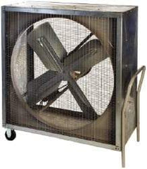 Airmaster - 30" Blade, Belt Drive, 1/2 hp, 7,360 CFM, Cabinet Fan Blower Fan - 115 Volts, 1 Speed, Single Phase - A1 Tooling