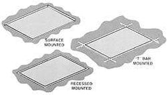 TPI - Heater Accessories Type: 2 x 4 ' Surface Mounting Frame - A1 Tooling