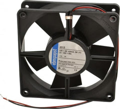 EBM Papst - 12 Volts, DC, 100 CFM, Square Tube Axial Fan - 0.42 Amp Rating, 119mm High x 119mm Wide x 1.26" Deep - A1 Tooling