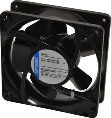 EBM Papst - 230 Volts, AC, 106 CFM, Square Tube Axial Fan - 0.08 Amp Rating, 119mm High x 119mm Wide x 1-1/2" Deep - A1 Tooling