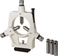 Clausing - Steady Lathe Rest - Compatible with Toolroom Lathes, 3/8 to 9" Workpiece Diam - A1 Tooling