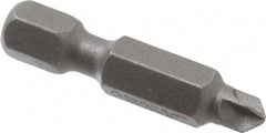 Apex - #2 Torq-Set Bit - 1/4" Hex Drive, 1-1/4" OAL - A1 Tooling