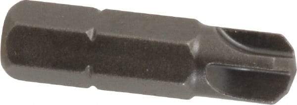 Apex - 1/4" Drive, 1/4 Torq-Set Screwdriver Bit - 1" OAL - A1 Tooling