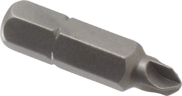 Apex - 1/4" Drive, #3 Torq-Set Screwdriver Bit - 1" OAL - A1 Tooling