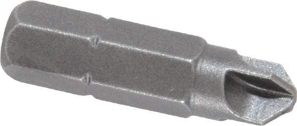 Apex - 1/4" Drive, #8 Torq-Set Screwdriver Bit - 1" OAL - A1 Tooling