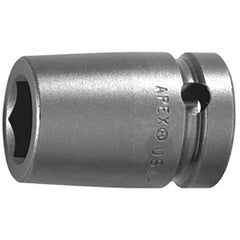 Impact Socket: 0.75″ Socket, Square Drive 6-Point, 3.5″ OAL