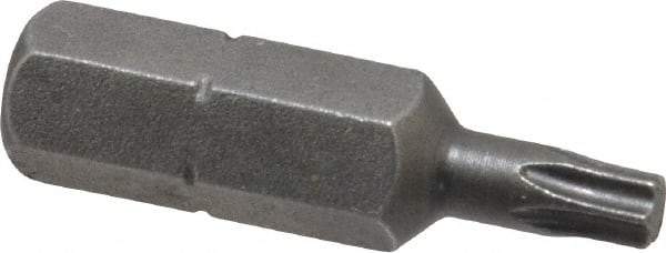 Apex - 5/16" Drive T20 Torx Screwdriver Bit - 1-1/4" OAL, Insert Bit - A1 Tooling