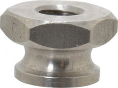 Electro Hardware - 1/4-20" UNC Thread, Uncoated, Grade 303 Stainless Steel Hex Thumb Nut - A1 Tooling