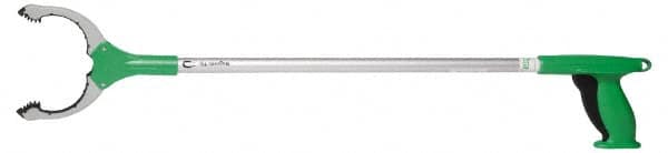 Unger - 32" Long Trash Pick Up Tool - Aluminum, Use for Bottles, Cans, Debris, Paper - A1 Tooling