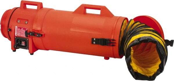 Allegro - 831 CFM, Electrical AC Axial Blower Kit - 8 Inch Inlet/Outlet, 0.33 HP, 115 Max Voltage Rating - A1 Tooling