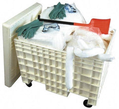 PRO-SAFE - Oil Only Spill Kit - HDPE Mobile Spill Cart - A1 Tooling