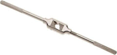 Irwin - 1/4 to 1" Tap Capacity, Straight Handle Tap Wrench - 18" Overall Length - A1 Tooling