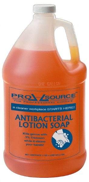 PRO-SOURCE - 1 Gal Bottle Liquid Soap - Antibacterial, Amber, Citrus Spice Scent - A1 Tooling