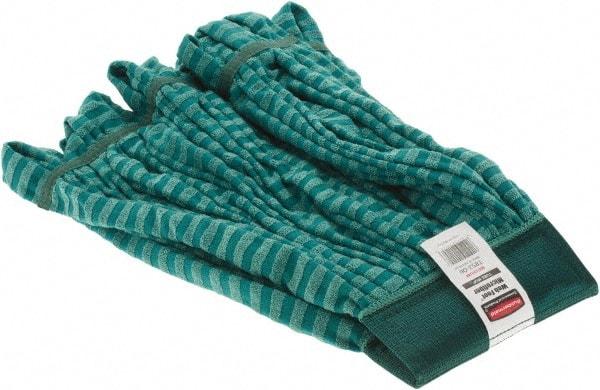 Rubbermaid - Green Head Band, Medium Microfiber Mop Pad - A1 Tooling