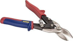 Irwin - 1-5/16" Length of Cut, Left Pattern Aviation Snip - 10" OAL, ProTouch Handle, 18 AWG Steel Capacity - A1 Tooling