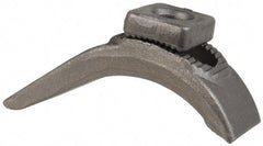 Gibraltar - 5/8" Stud, Carbon Steel, Plain Strap Clamp - 5-1/16" OAL x 1-5/8" Wide x 2-1/4" High, Plain Nose - A1 Tooling