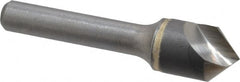 Hertel - 5/8" Head Diam, 3/8" Shank Diam, 1 Flute 90° Solid Carbide Countersink - A1 Tooling