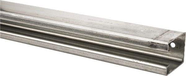 National Mfg. - 12 Ft Long, 450 Lb Capacity, Straight Boxrail - Galvanized, Series 5116 - A1 Tooling