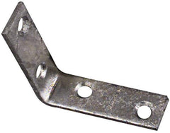 National Mfg. - 2-1/2" Long x 5/8" Wide, Steel, Corner Brace - Hot-Dipped Galvanized - A1 Tooling